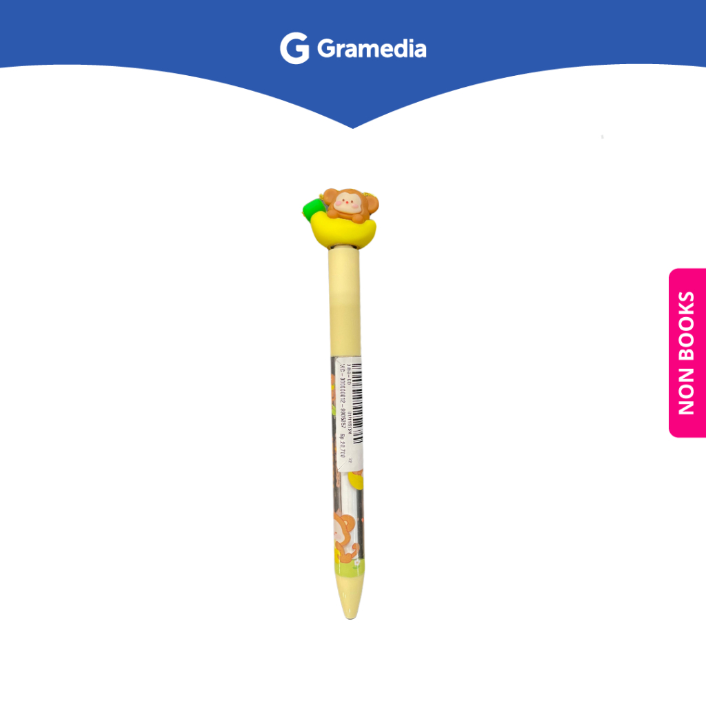 

Gramedia Depok - KAKO BANANA MONKEY SPIN PEN KK-8171
