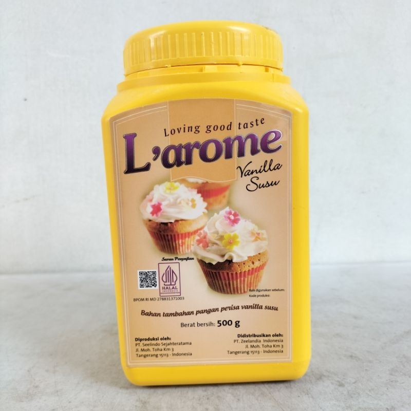 

L'arome Perisa Vanilla Bubuk 500gr
