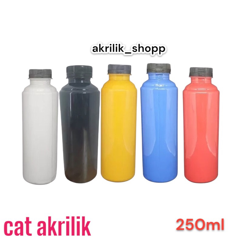 

cat akrilik 1 botol 250ml/ cat air 250ml/acrylic paint