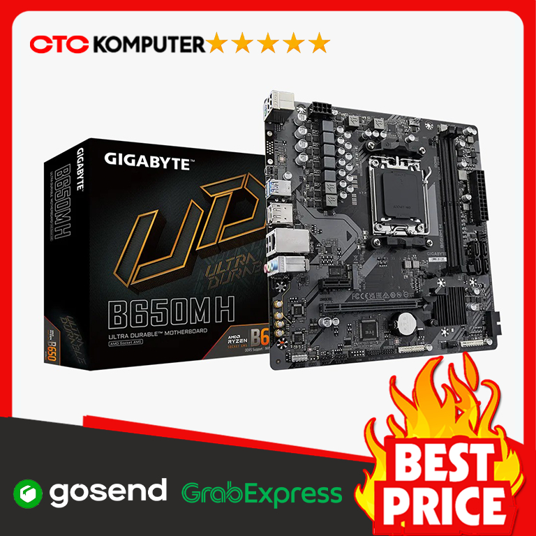 Motherboard Gigabyte B650M H (Socket AM5)