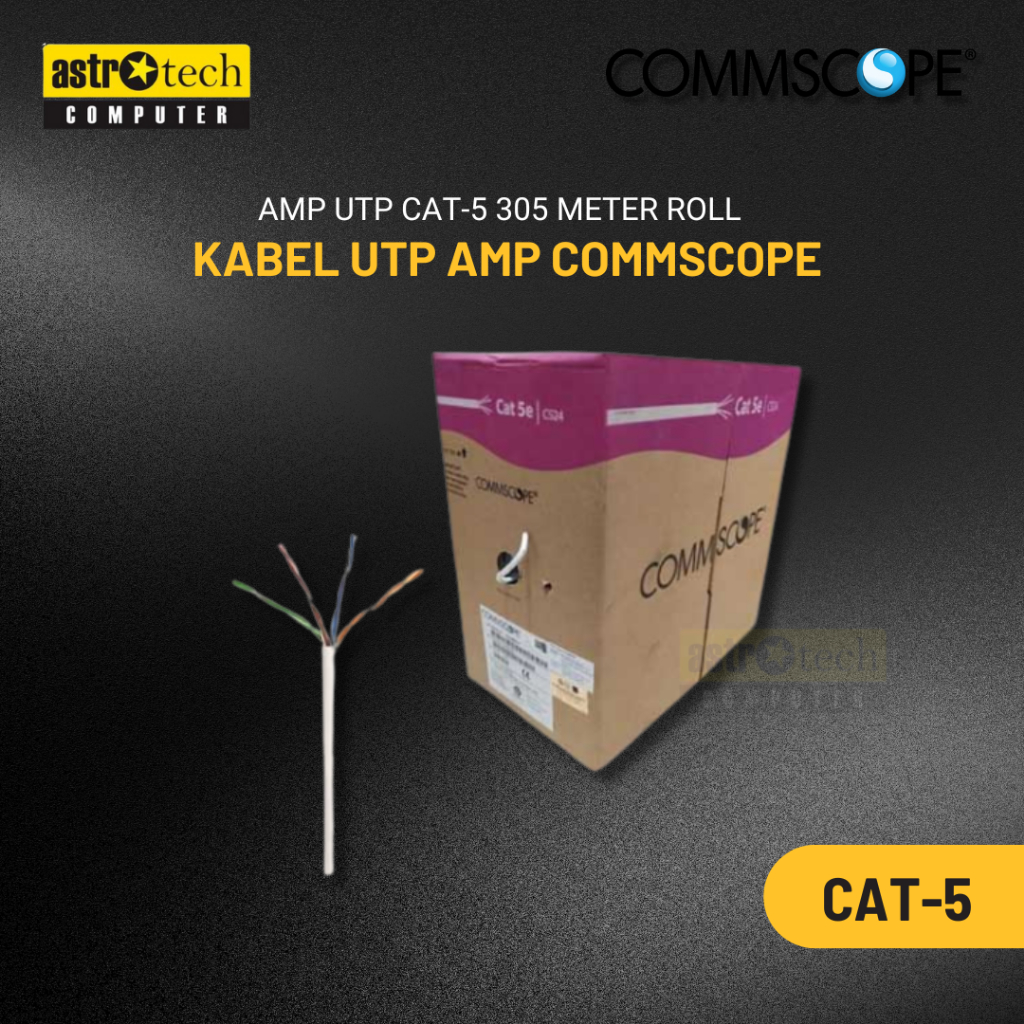 Kabel UTP AMP Commscope CAT 5e / CAT 5
