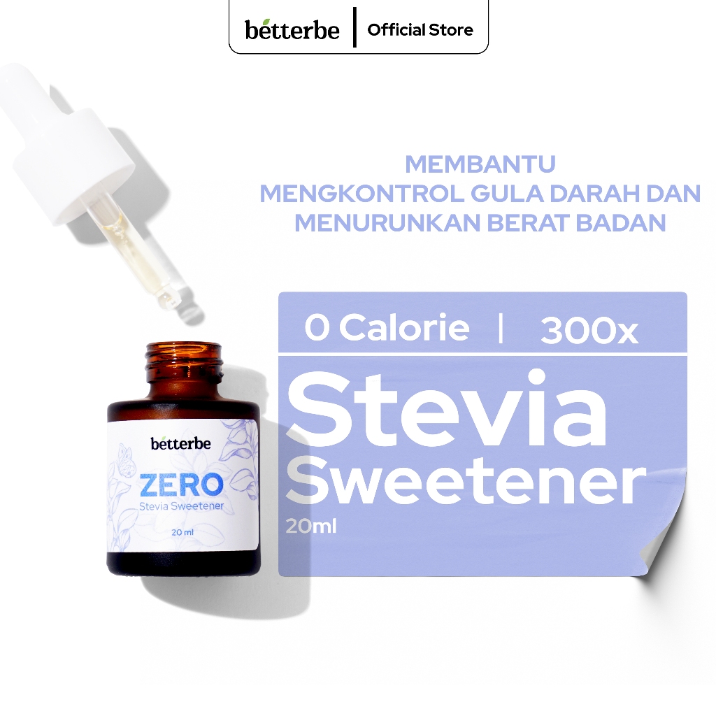 

Betterbe Natural Sweetener Stevia Tetes - 20ml