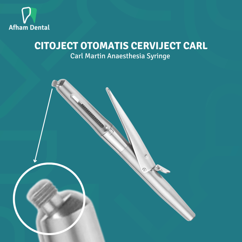 AFHAM DENTAL Citoject Otomatis / Sitoject / Citojek / Microject Cerviject Carl Martin Germany Regist