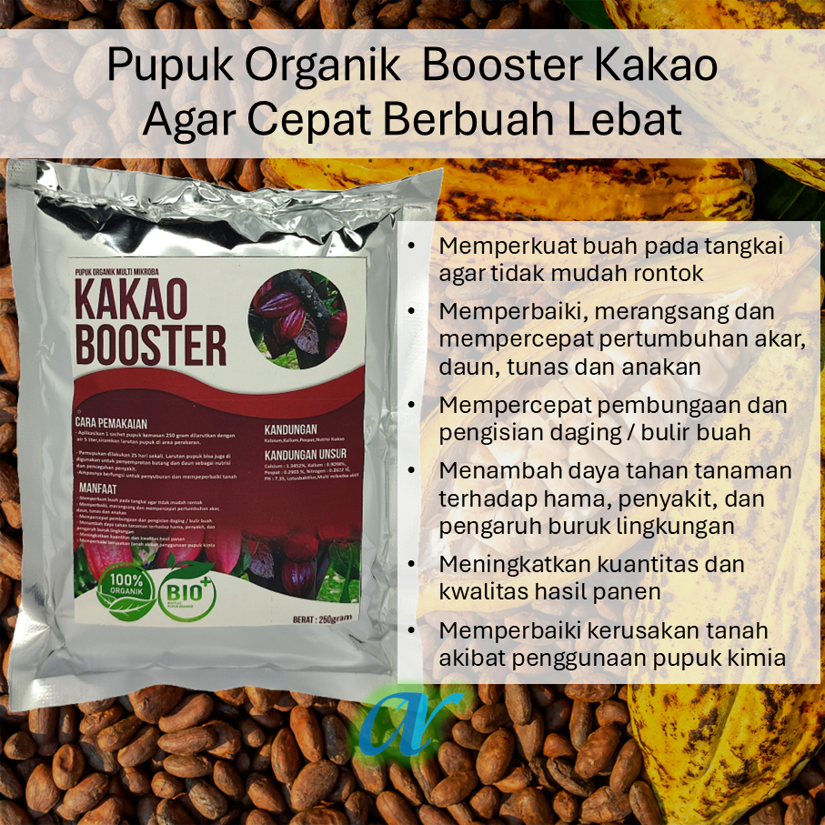 PUPUK ORGANIK BOOSTER KAKAO, Pupuk Tanaman Kakao