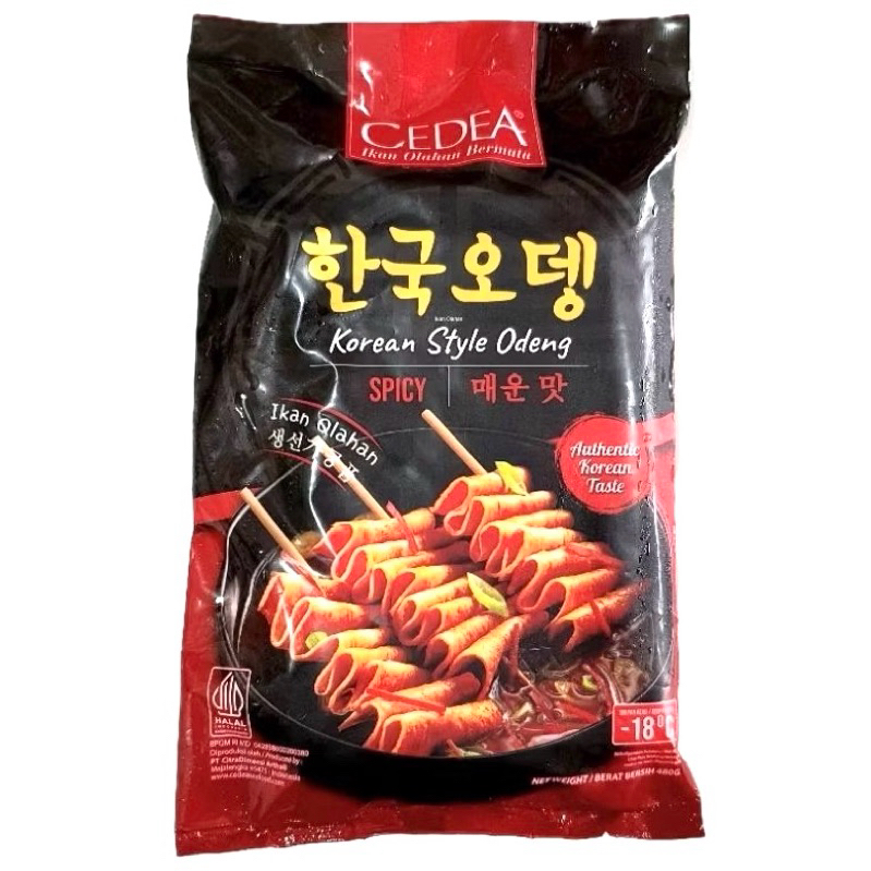 

Cedea Korean Style Odeng Spicy 480g