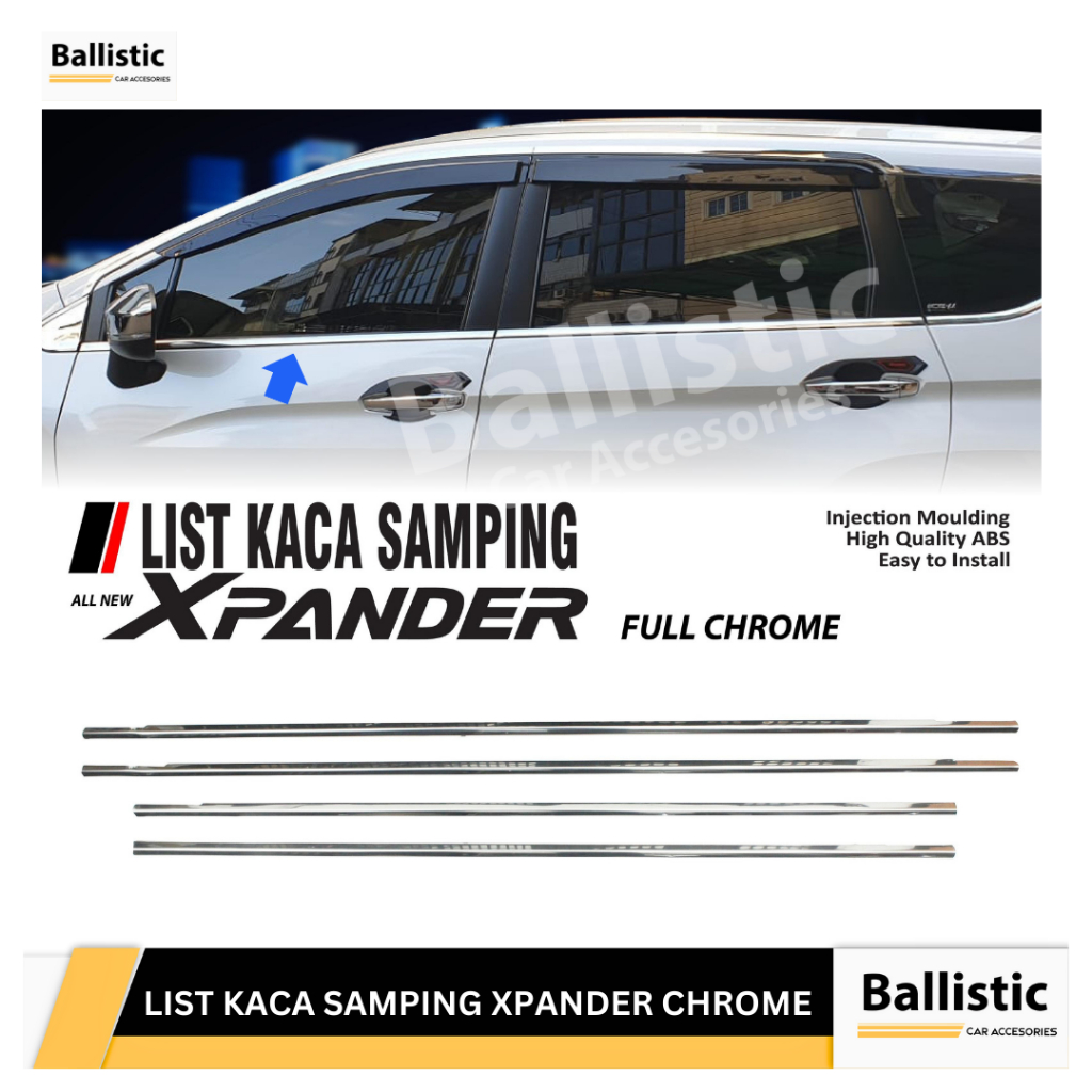 LIST KACA SAMPING XPANDER CHROME