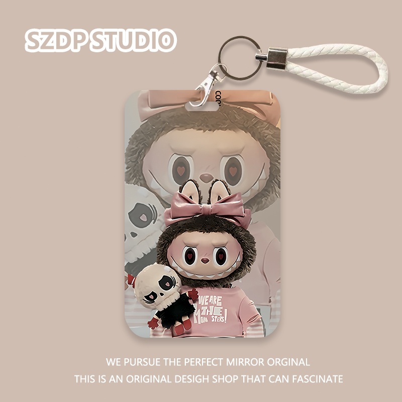 

Kartun Korea Merah Muda Setan Labubu Kartu Bus Kartu ID Kartu Bank Penutup Pelindung Lucu Kawaii Penutup Pelindung Gantungan Kunci Terintegrasi