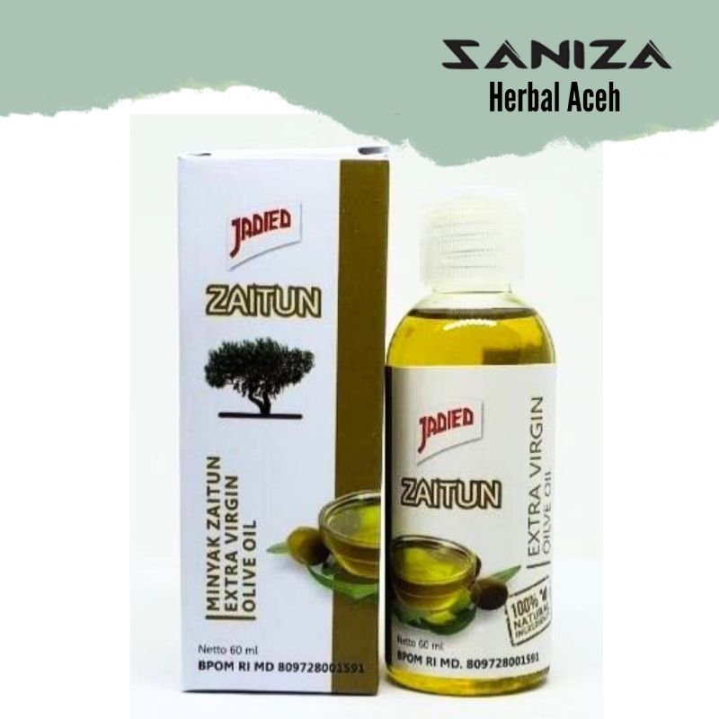 

jadied Zaitun / minyak zaitun extra virgin olive oil 60ml