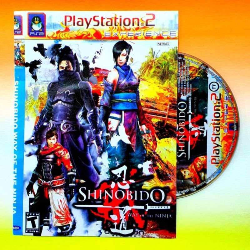 KASET PS2 SHINOBIDO-KASET PS 2 SHINOBIDO-KASET PS 2 ACTION-KASET PS2 TEKKEN-KASET PS2 SHINOBIDO-KASE