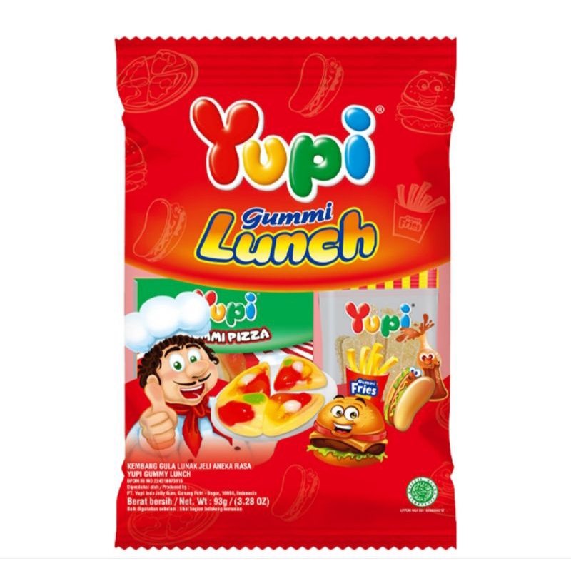 

Yupi Gummy Candies Gummi Lunch 93 g