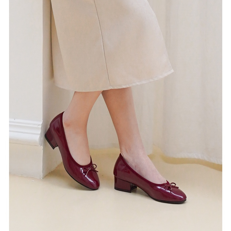 [NEW] La Vita E Bella Luna Women Formal Court Shoes Hak 3 cm Sepatu Pantofel Heels Wanita Kantor Sid