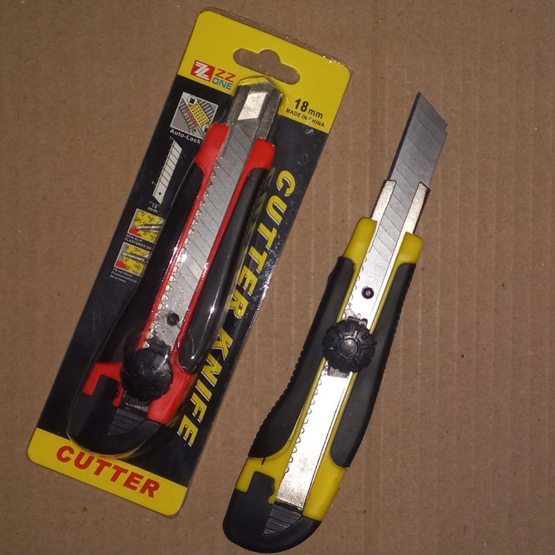

Promo Cutter ZZ ONE 18MM / Pisau Cutter / Cutter Besar