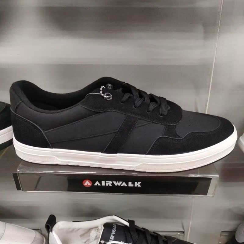 Sepatu Casual Pria Airwalk Brent Black Original /AIWF240213B