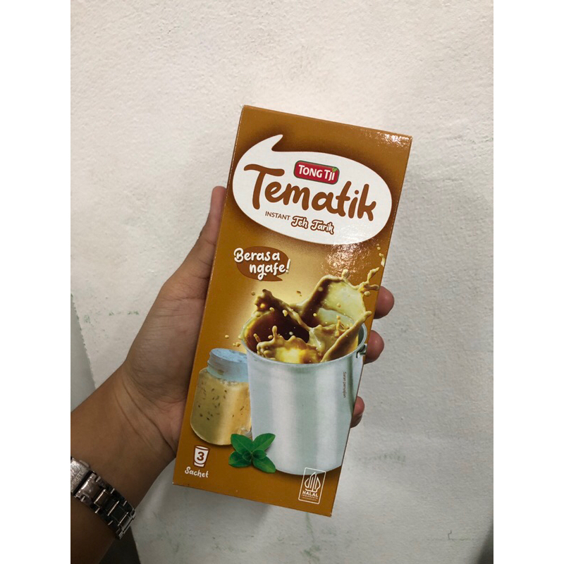 

TongTji Tematik Teh Tarik Box isi 3 sachet (Beli 1 Gratis 1)