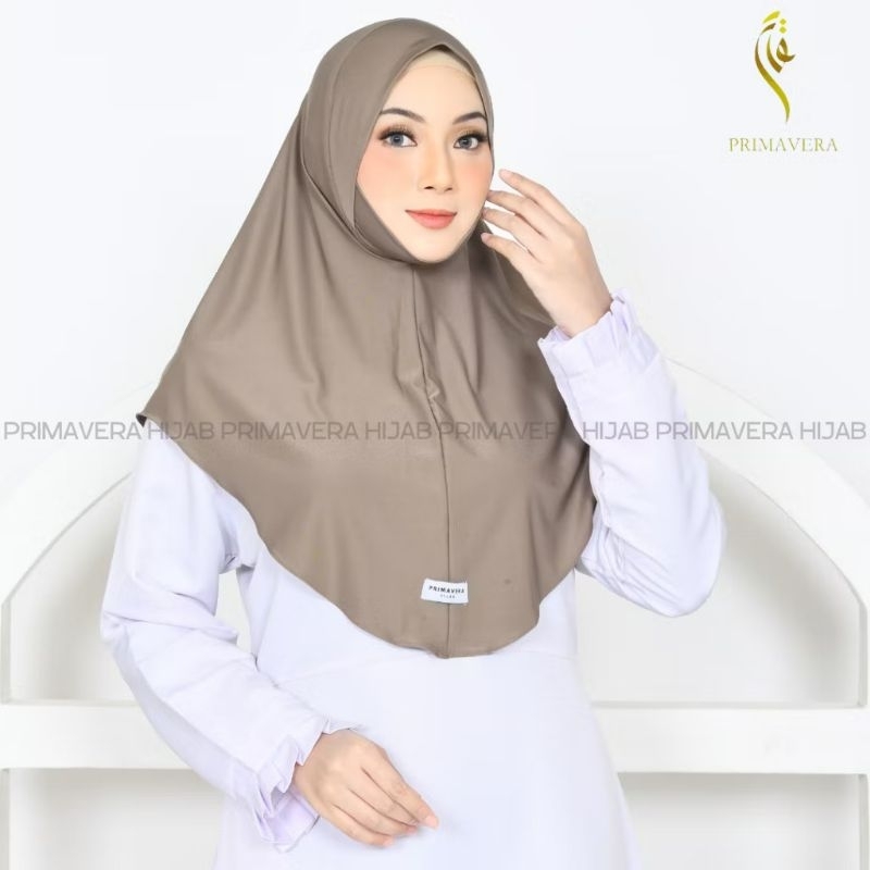 hijab bergo Instan Dagu Malaya Jersey premium jilbab Instan bergo sport Style Malaya Size L