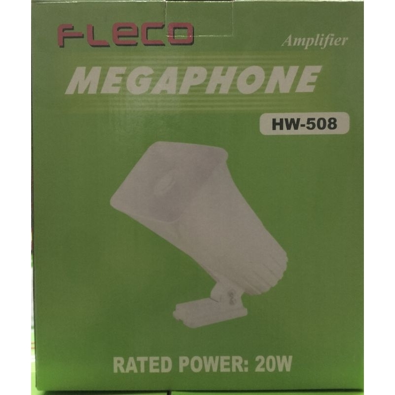 Toa Pengeras Suara FLECO HW-508 20Watt | Megaphone Audio Amplifier Toa Pengeras Suara