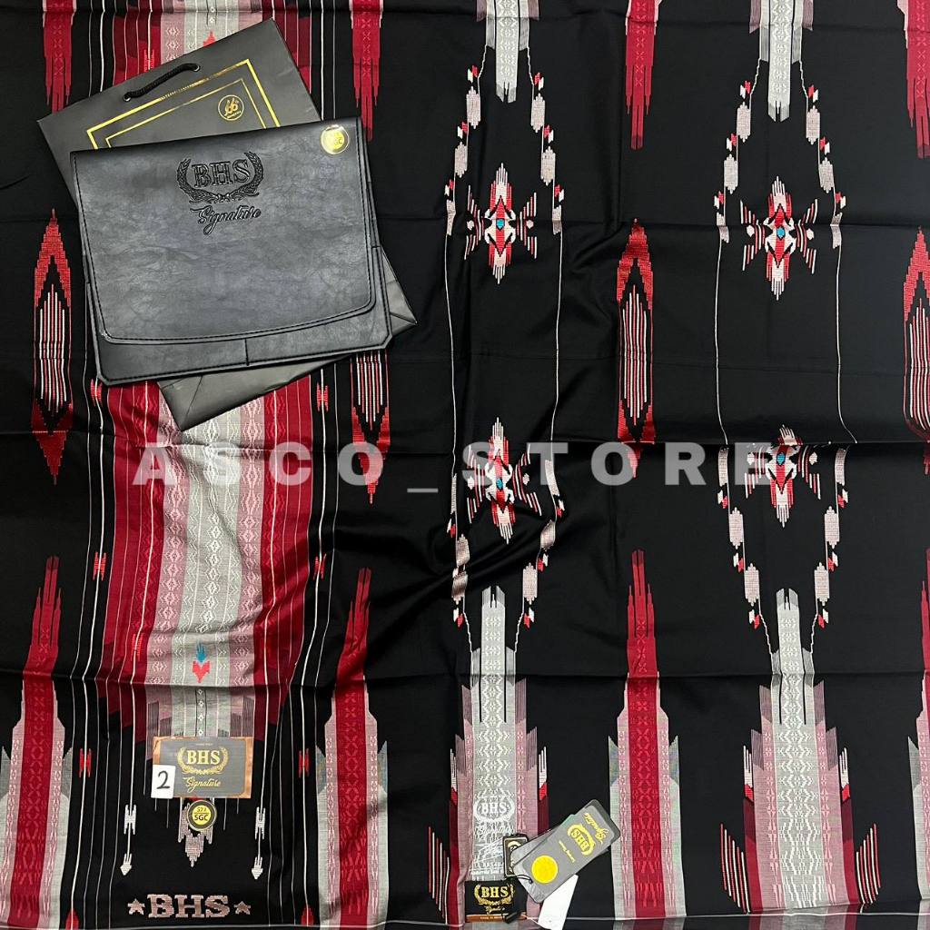 Sarung BHS Signature Mesres Sutra SGB GOLD DAN Silver