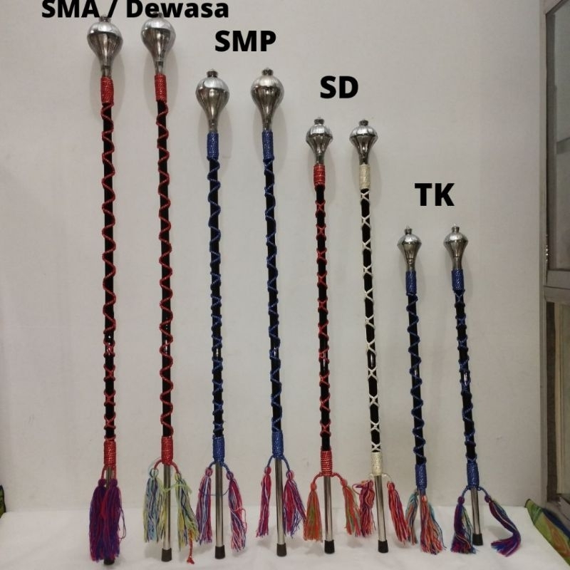 tongkat mayoret drumband TK SD SMP