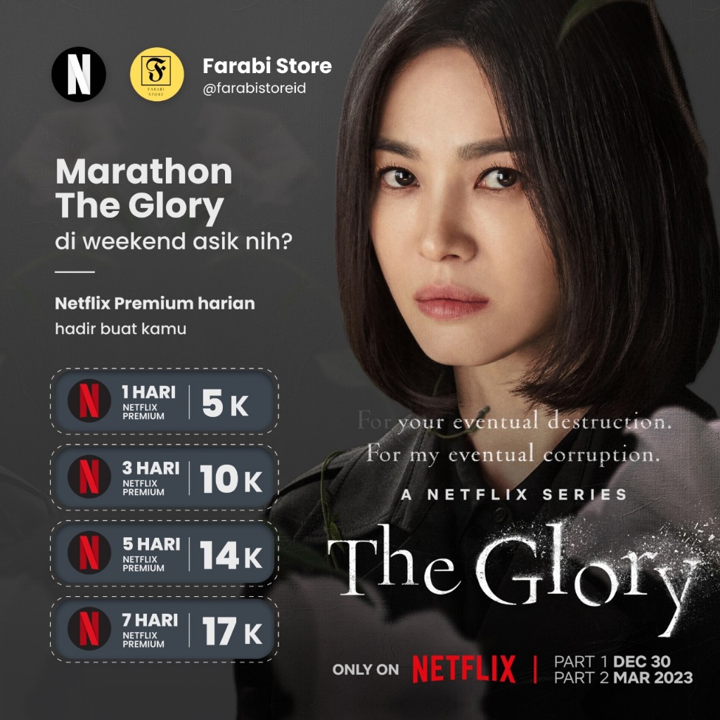 NETFLIX HARIAN PREMIUMM 1x24 JAM