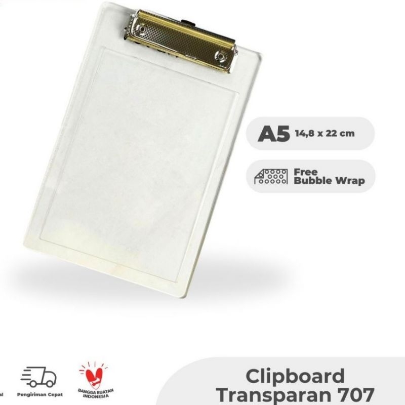 

topla clipboard 707 papan tulis jalan papan ujian ukuran A5