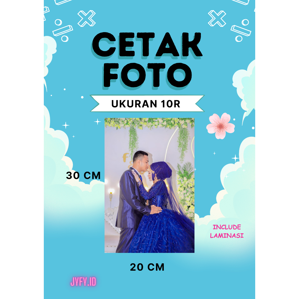 Cetak Foto Ukuran 10R Free Laminasi