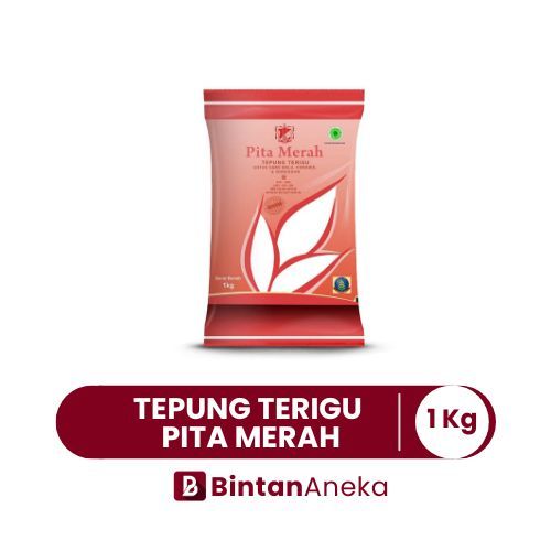 

Tepung Terigu Pita Merah 1kg