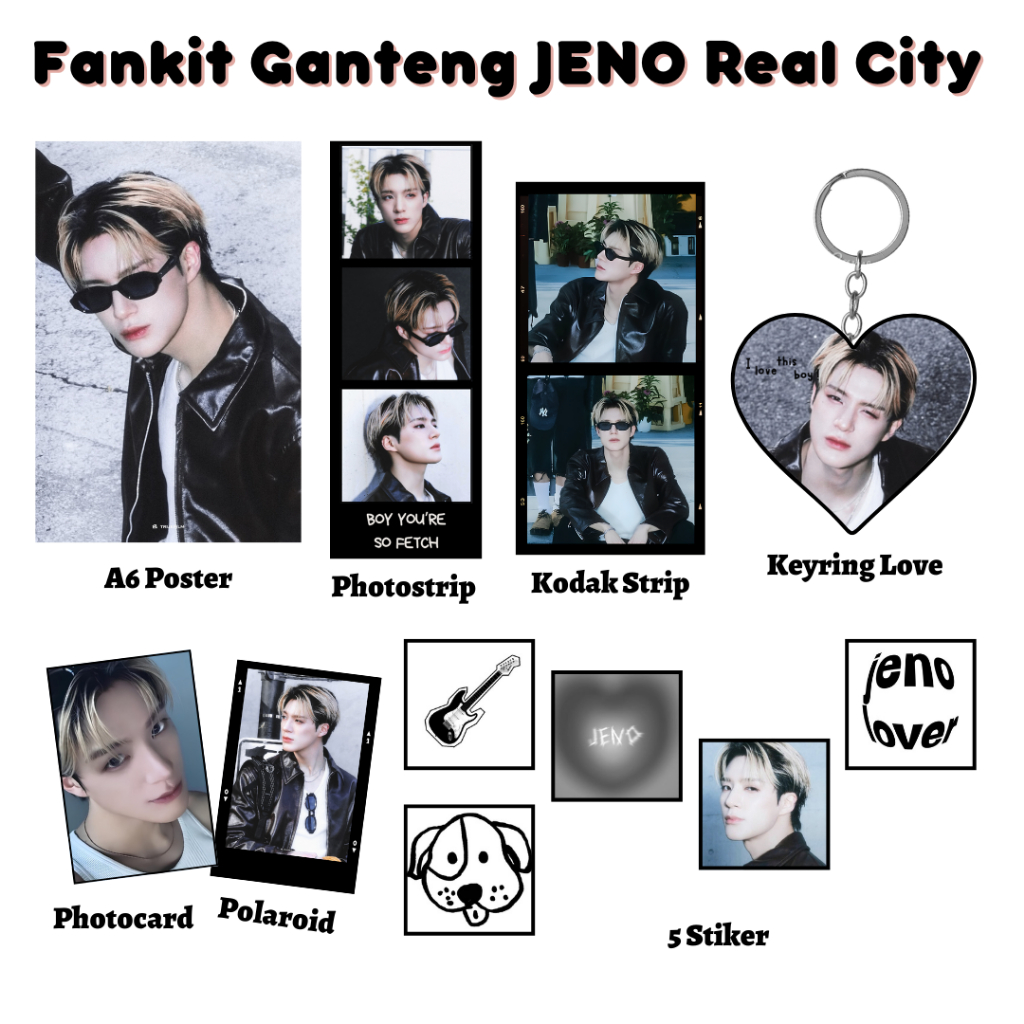 Fankit Jeno Ganteng Real City Jeno Fankit