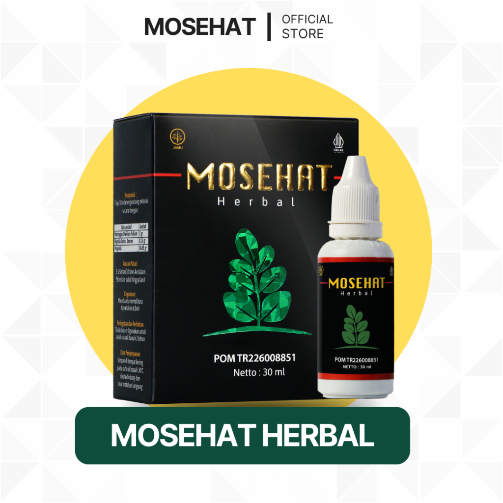 MOSEHAT jamu tetes terbagus