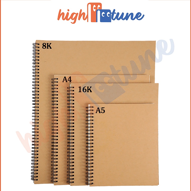 

Dapatkan Diskon Hightune Sketch Book Buku GAMBAR A5A48K16K Buku Sketsa Gambar 3 Sheet Buku Sketsa Vintage Aesthetic Cover Kraft