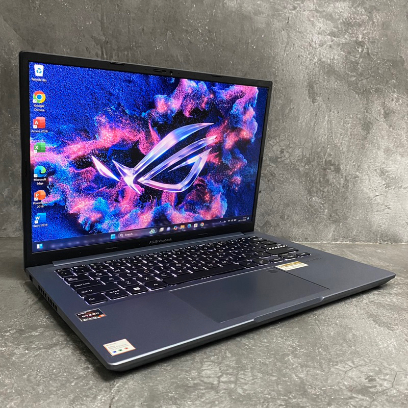 ASUS M1403QA AMD Ryzen 5 5600H Radeon Gfx Laptop Editor Multimedia Desain Gaming Second Murah