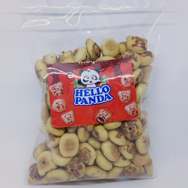 

Hello Panda Kiloan 250gr Rasa Cokelat Repack Biskuit Isi yang enak