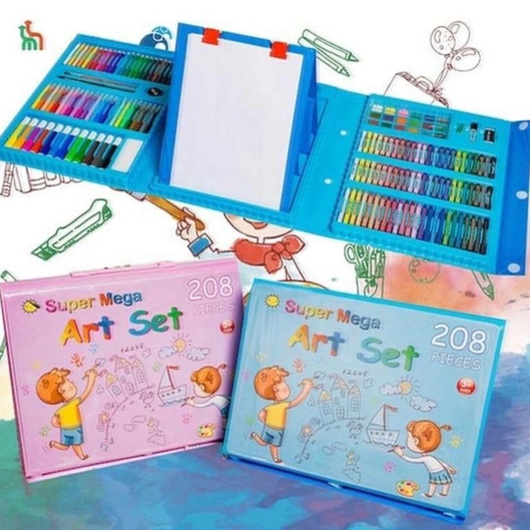 

Kejutan Istimewa CRAYON SET ANAK 28 Alat Tulis Mewarnai atau menggambar anak lengkap