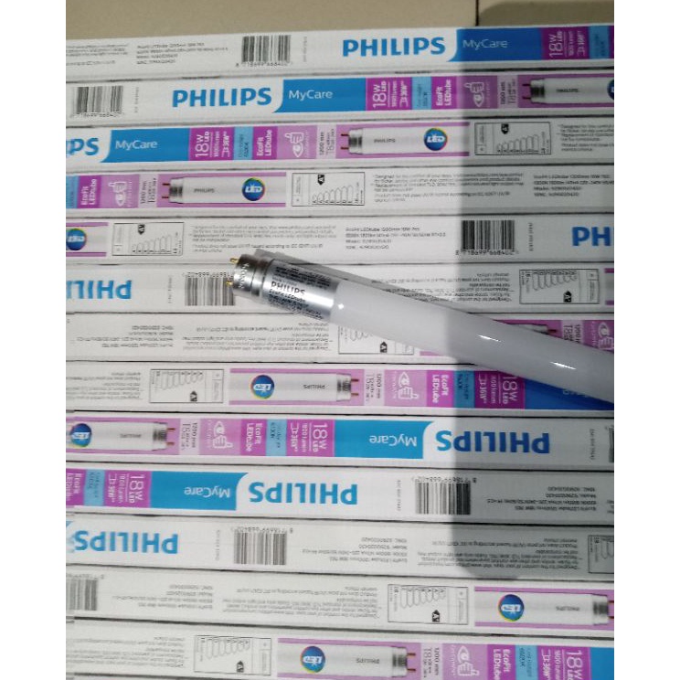 Termurah  Philips Lampu TL Led T8 Tube Ecofit 16W18W Philips Cool Day Light putih12 Cm
