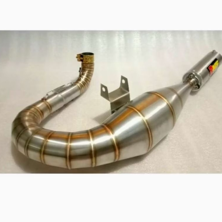 KNALPOT VESPA Kiri Stainless vcr08 vespa racing px excel Exlusive vbb