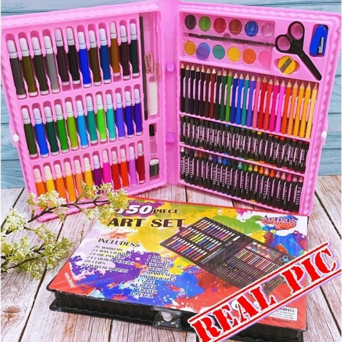 

Baru Untung Krayon Set 15 Pcs Alat Mewarnai Pastel paket Lengkap kebutuhan anak