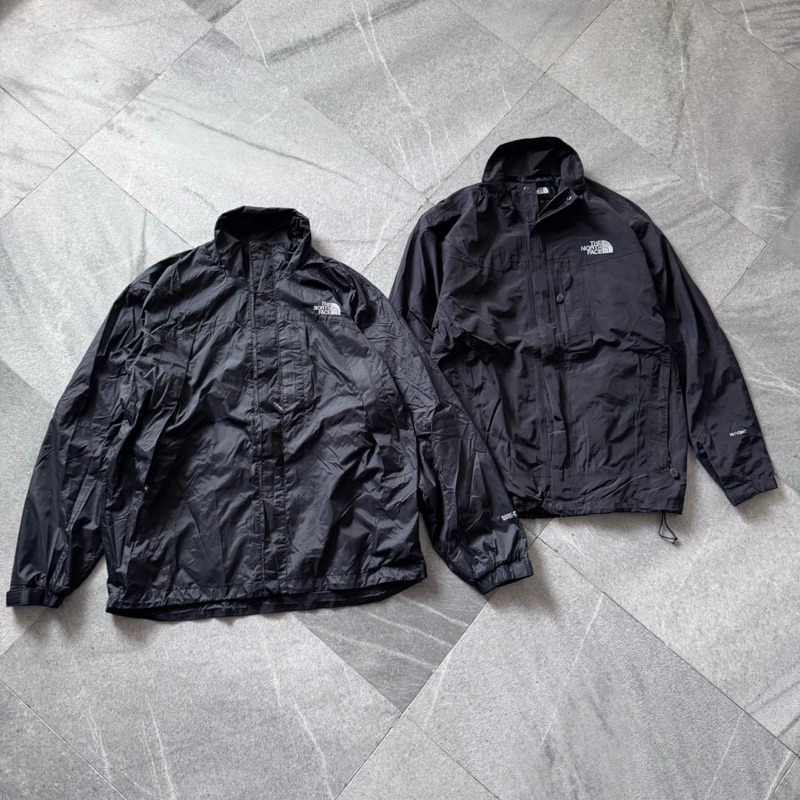 Jaket The North face hyvent goretex black second original outdoor mp3 tnf