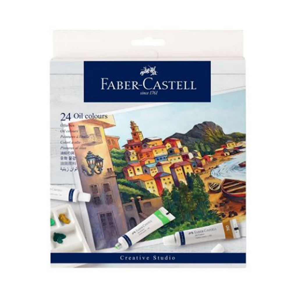 

Faber Castell Creative Studio Oil Colours 9 Mili 24 Warna