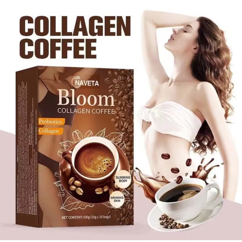 

BLOOM COLLAGEN COFFEE - KOPI KOLAGEN PELANGSING TUBUH (dipakai oleh artis korea) BISA COD