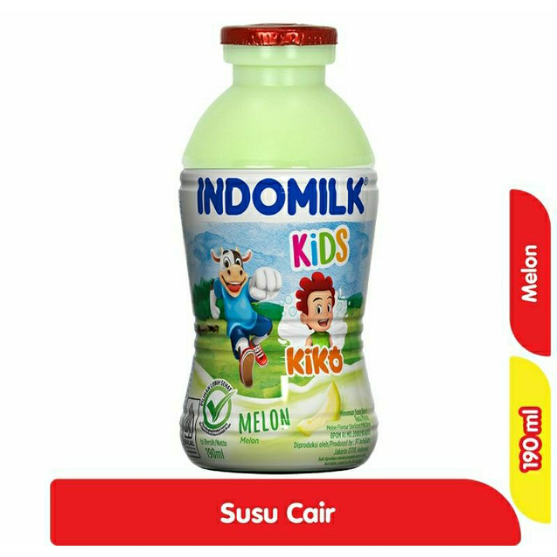 

INDOMILK Susu Cair Rasa Melon 190 ml