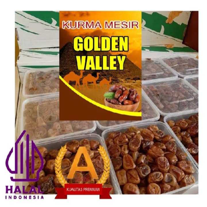 

[500gr] Kurma GOLDEN VALEY ORIENT 500gr Kemasan BOX PLASTIK