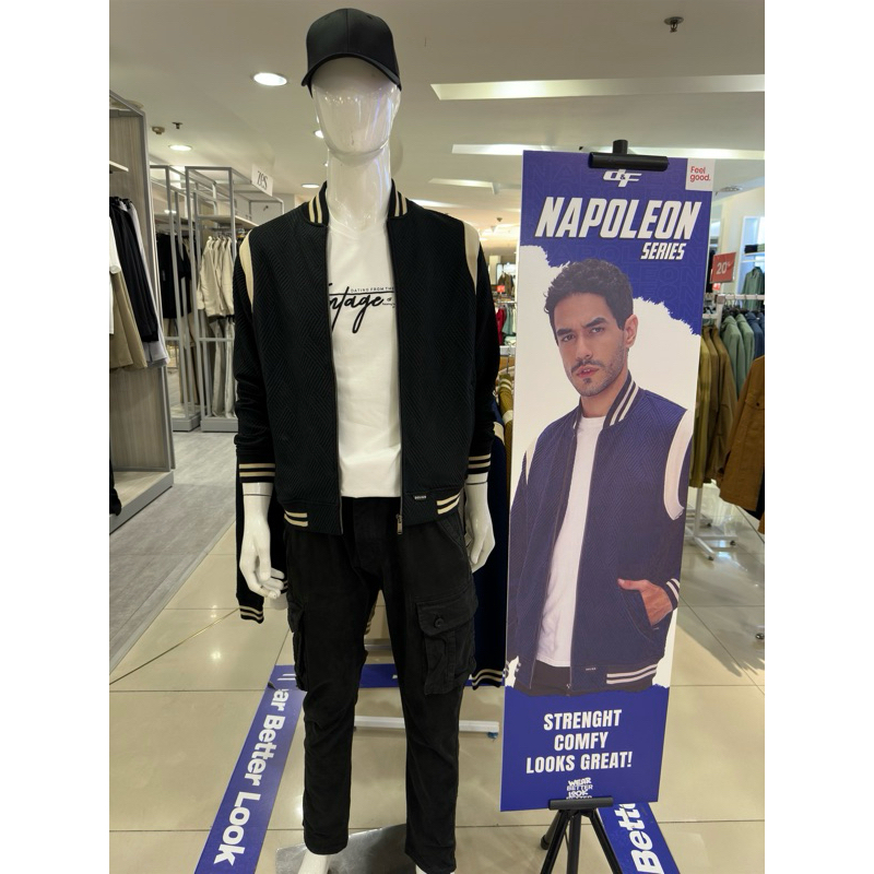 JAKET COWOK D&F ORIGINAL 100%