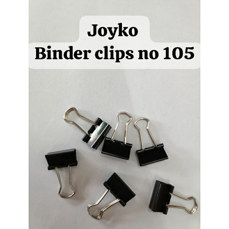 

PENJEPIT KERTAS/BINDER CLIP JOYKO 105 ECER (1 PCS)
