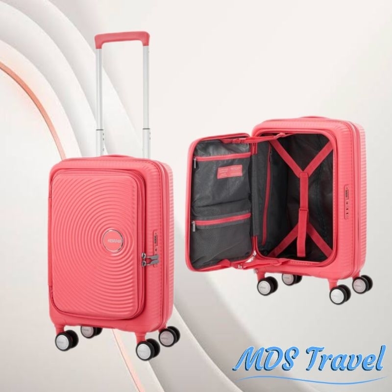 Koper Curio American Tourister size Cabin 55/20" Original