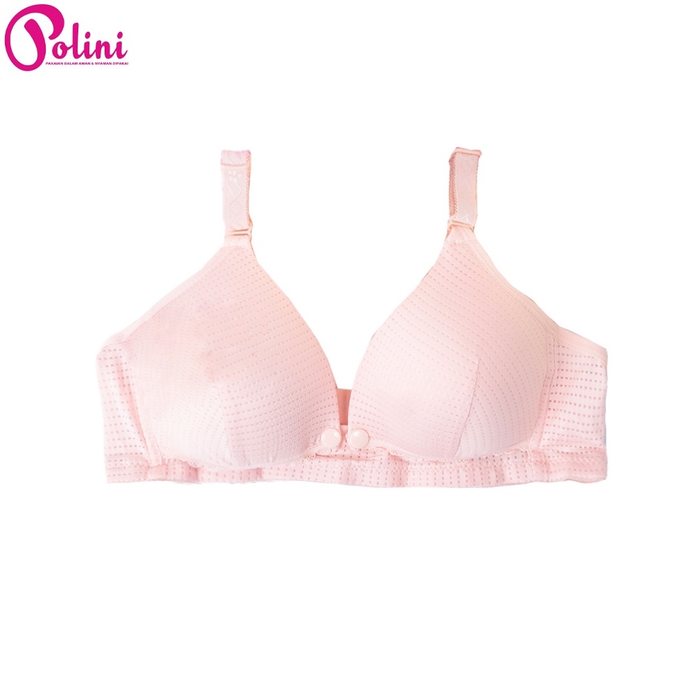 KODE Y38B POLINI Bra Bh Menyusui Tanpa Kawat Nursing Bra Maternity Bra G411