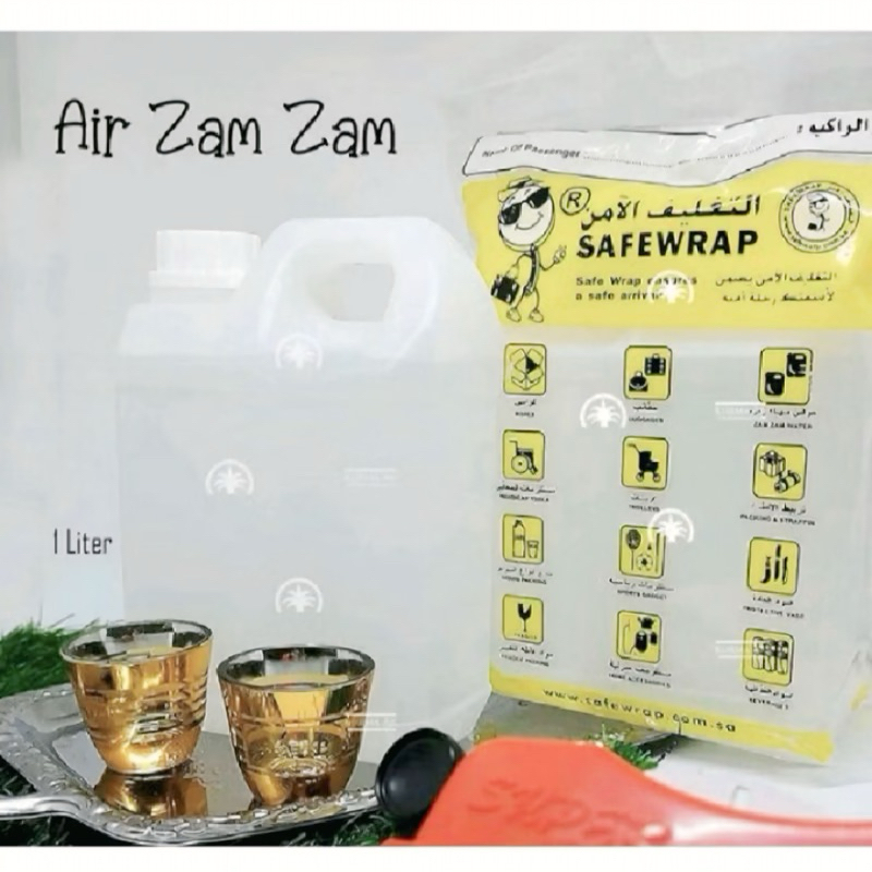 

Air Zam zam 1 Liter Asli 100% Tanpa Campuran