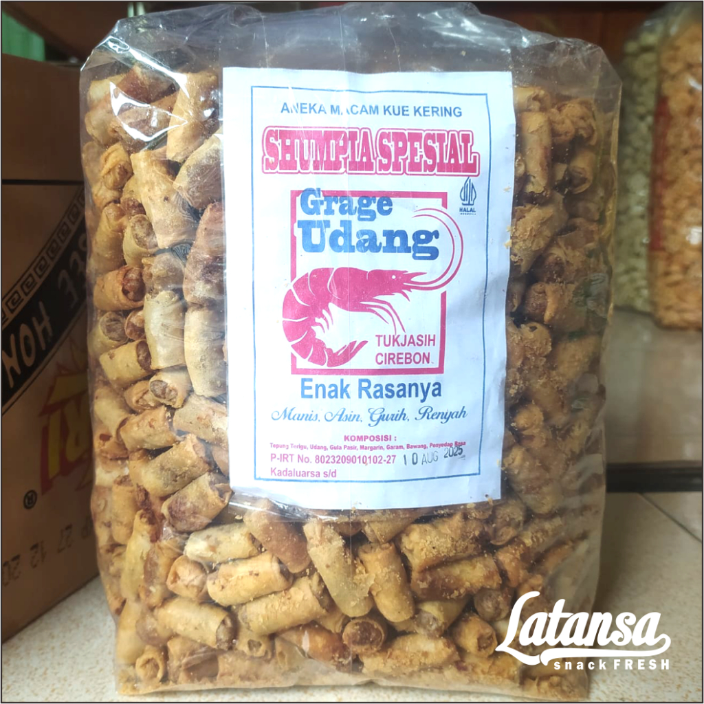 

1KG SUMPIA UDANG SUPER KHAS CIREBON ENAK GURIH RENYAH