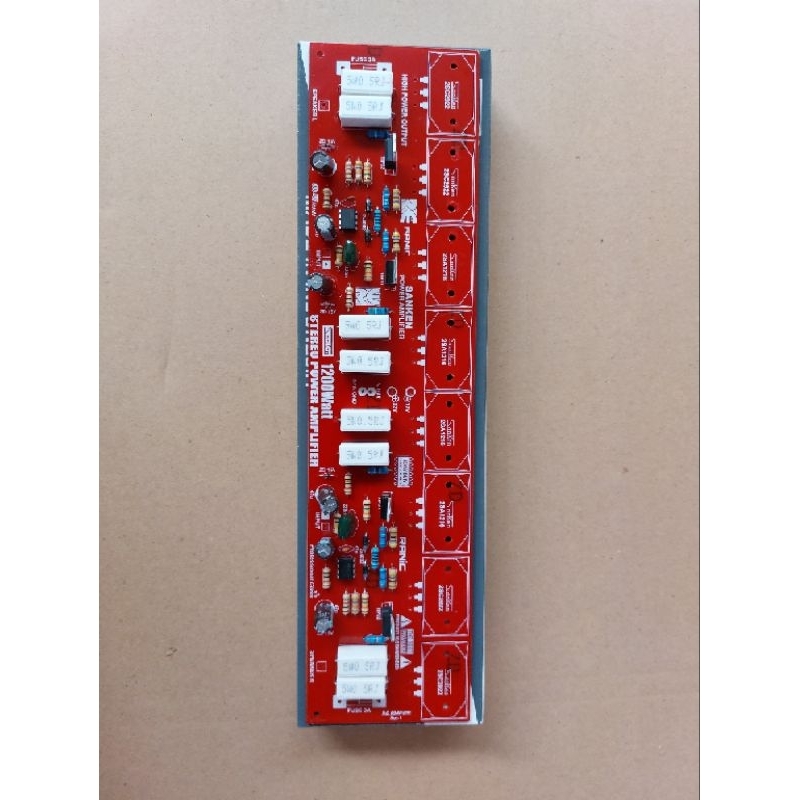 Kit Driver Power Amplifier 1200 Watt Stereo