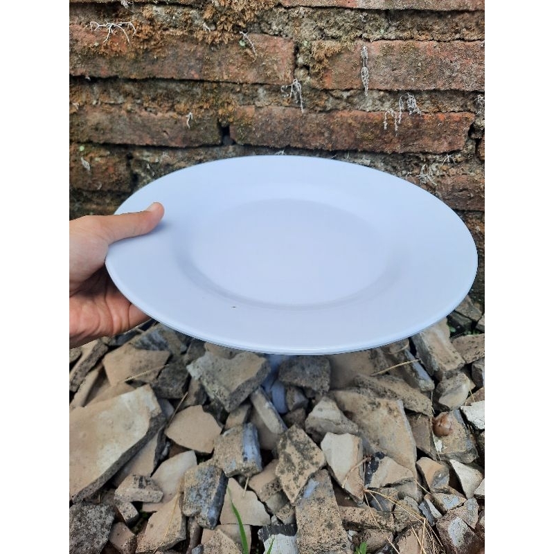 piring bundar polos melamine 10" GOLDEN DRAGON (P0210)