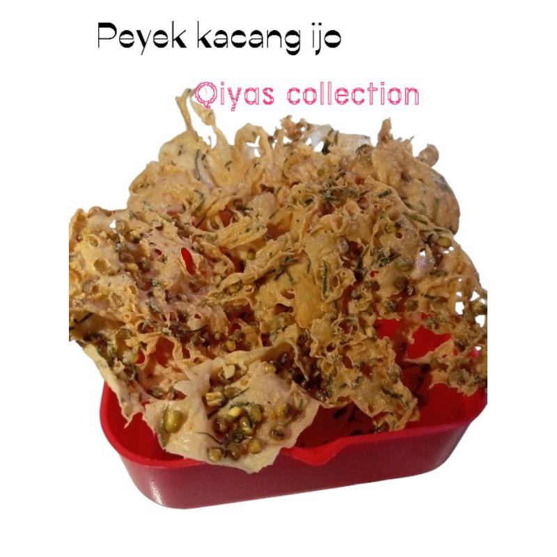 

peyek/rempeyek kacang ijo daun jeruk isi 100gr/200gr/250gr