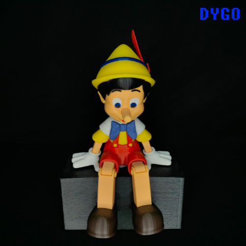 DYGO 3D PRINT / FIGURE / CHARACTER / PINOCCHIO / PINOKIO
